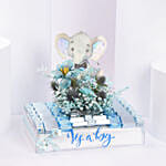 Baby Boy Joy Chocolate Tray