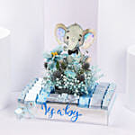 Baby Boy Joy Chocolate Tray