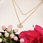 Guy Laroche Mop Crystals Necklace For Her
