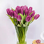 Purple Hugs for Mom