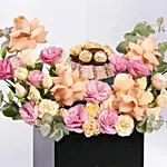 Flowers Warmth and Mirzam Chocolates