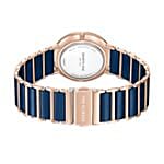 Kenneth Cole New York Blue Dial Watch For Her