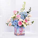 Blush N Breeze Flower Vase