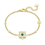 Mystic Green Cerruti 1881 Malachites Bracelet For Her