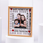 Dad Our Hero Frame