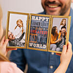 Love You Always Dad Triple Frame