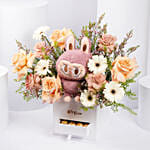 Labubu Rose arrangement