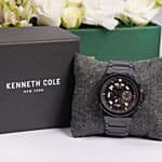 Designer Watch with Premium Toiletery Bag for Father day