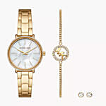 Michael Kors Watch And Jewlery Gift Set For Her