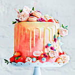 Delicious Fruity  Cake 3 Kg Vanilla Flavour
