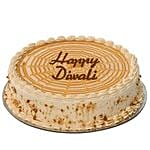 Half Kg Butterscotch Diwali Cake
