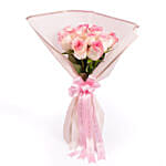 Pink Rose Charm