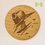 Engraved Masked Man Wireless Charger