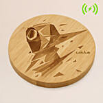 Engraved Masked Man Wireless Charger