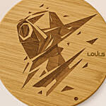 Engraved Masked Man Wireless Charger