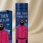 Squid Game Theme Diary and Bottle Set