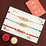 Ethnic Stone Rakhi