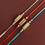 Ethnic Stone Rakhi
