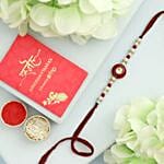 Pearl Beads Rakhi