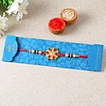 Petal Grace Meenakari Rakhi