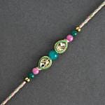 Royal Radiance Kundan Rakhi