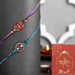 Cultural Bond Ethnic Rakhi Set