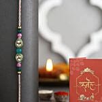 Opulent Kundan Rakhi N Ferrero Rocher Bliss