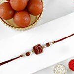 Ganeshas Blessing Rakhiand 1 Kg Gulab Jamun