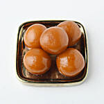 Ganeshas Blessing Rakhiand 1 Kg Gulab Jamun