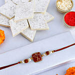 Ganeshas Blessing Rakhiand Kaju Katli