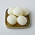 Petal Grace Meenakari Rakhiand 1Kg Rasgulla