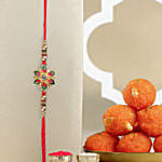 Petal Grace Meenakari Rakhiand Motichoor Ladoo