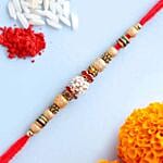 Royal Designer Beads Rakhiand 1 Kg Gulab Jamun