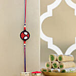 Red Spiderman Kid Rakhi And Kaju Roll