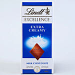 Red Spiderman Kid Rakhi And Lindt Chocolate
