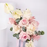 Feminine Bloom Glow In Vase
