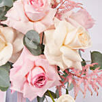 Feminine Bloom Glow In Vase