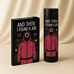 Squid Game Theme Diary and Bottle Set