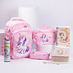 All In One Back To School Combo Unicorn Design