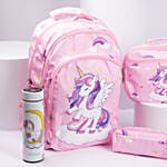 All In One Back To School Combo Unicorn Design