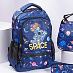 Space Design Back to school Bag Combo