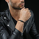 Police Leather Bracelet For Him