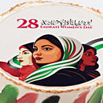 Emirati Womens Day Cake 4 Portion
