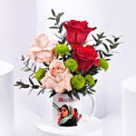 Emirati Womens Day Rose Mug Arrangement