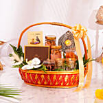Golden Diwali Celebration Basket