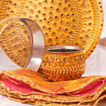 Golden Glow Karwa Chauth Thali Set