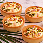 Golden Glow Kesar Tarts