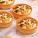 Golden Glow Kesar Tarts