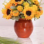 Happy Diwali Sunshine Vase