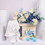 Welcome Baby Boy Celebration Gift Set
